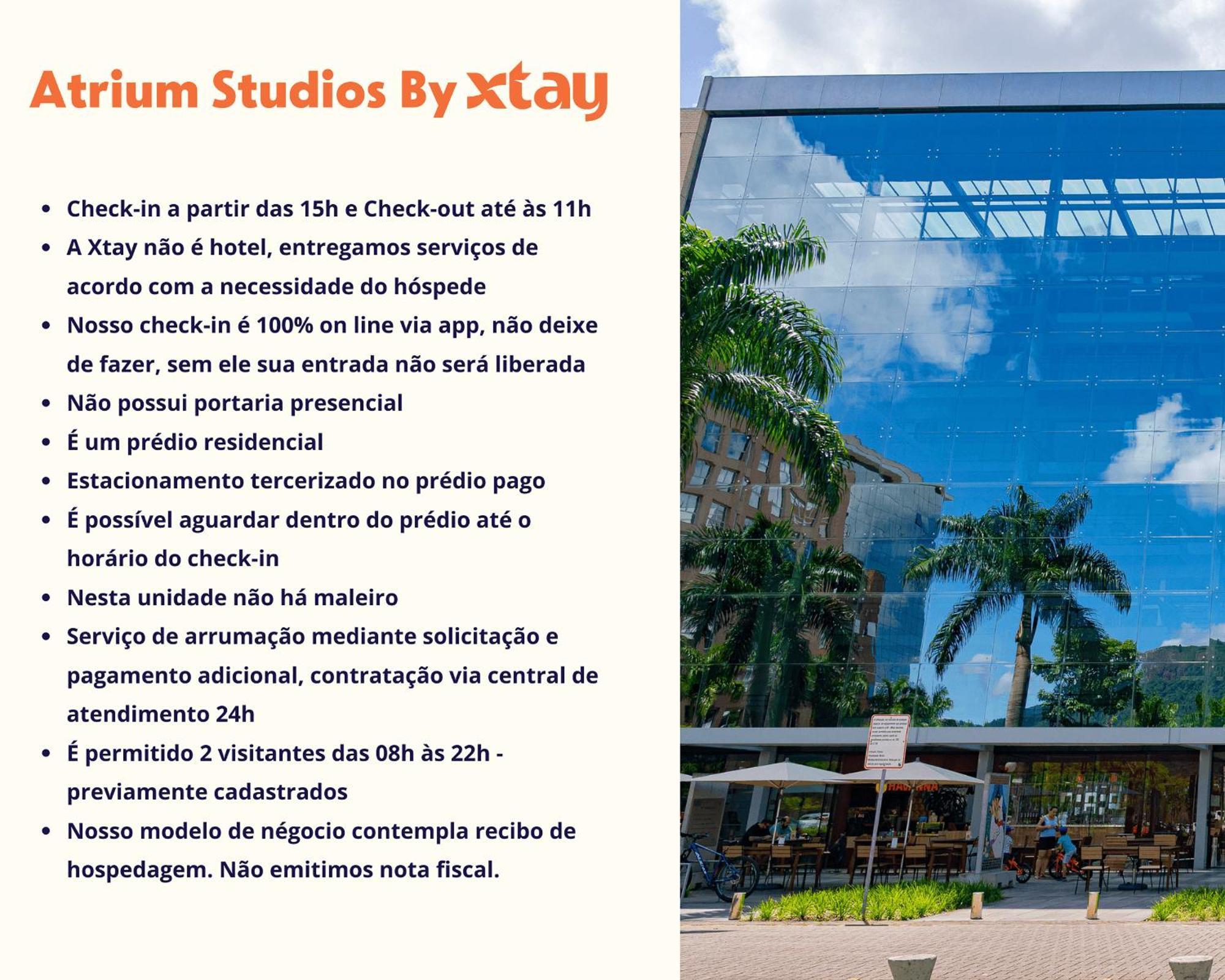 Atrium Studios By Xtay Em Palhoça Eksteriør bilde